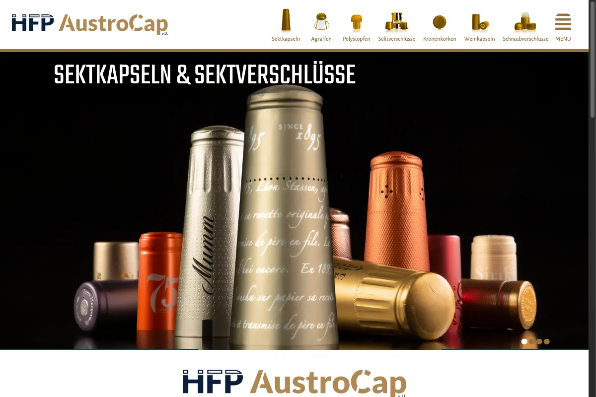 Homepage HFP AustroCap e.U.